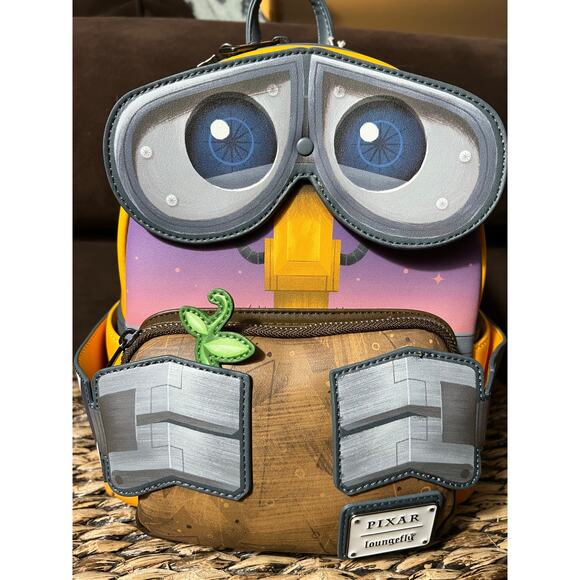 Loungefly Handbags - Loungefly Disney Pixar WALL-E Figural Trash Mini Backpack